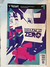 Generation Zero #1 Cvr B Valiant 2016 | Combined Shipping B&B picture
