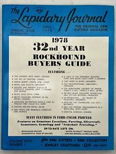 Lapidary Journal Magazine April 1978 Rockhound Buyers Guide picture