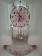 Timex Anniversary Clock Westminster Chime Metal Base and Dial New open Box  picture
