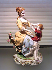 Vintage Dresden Style Porcelain Figurine Group  12