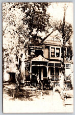Colonial Style Home c1900's RPPC Real Photo Postcard VTG picture
