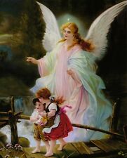 Catholic print picture-  GUARDIAN ANGEL 8  -   8