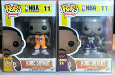 Funko Pop Kobe Bryant #11 Vinyl Figures Purple And Yellow with Protector Perfect picture