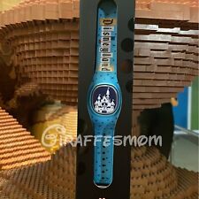Disneyland Resort Magic Band+ Key Exclusive Disney Castle Marquee Blue 2022 New picture