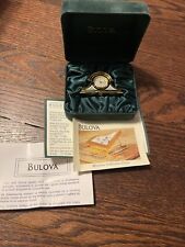 Bulova Grafton Mantle #B0548 Mini Boutique Collectible Clock. Rare New in Box   picture