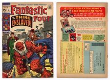 Fantastic Four #91 (GD/VG 3.0) 1st app Torgo the Thing Kirby Cover 1969 Marvel picture