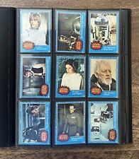 1977 Topps Star Wars Series 1 Blue Complete Set 1-66 PR/GD/VG/EX+ Lower Grade picture