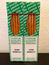 6 DOZEN Vintage EASTMAN Classmate 67-2 Pencils - Made In USA - SEALED NEW picture