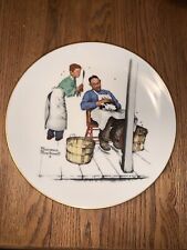 Norman Rockwell Four Seasons 1979 Swatters Rights Limited Edition Plate picture