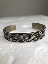 Navajo Sterling Silver  Men's Cuff Bracelet picture