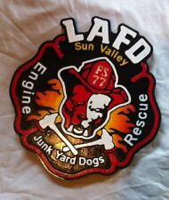 Fire Department LAFD 77 Sun Valley 3D routed wood patch plaque sign Custom  picture