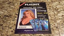 Destiny Davis Signed Photo  + Cards +Poster Playboy The Mansion Xbox Playstation picture