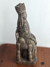 Hand Carved Ethiopian Statue Marble Axum King picture
