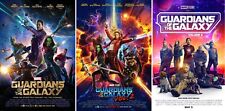 Marvel's GUARDIANS OF THE GALAXY: Volume 1 2 3 Movie Poster Trilogy Set of 3 NEW picture