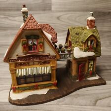 Vintage Wal-Mart Village Collectibles Nancy's Cheese Shoppe Lighted House picture