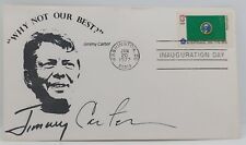 Jimmy Carter Signed 1977 Inauguration First Day Cover Autographed picture