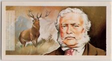 Sir Edward Landseer English Animal  Painter Sculptor Lion  Vintage Trade Ad Card picture