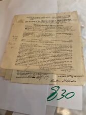 830 WARRANTS GAOL’s LOT OF FOUR MASSACHUSETTS SHERIFFS JUSTICES OF PEACE 1800s picture