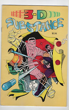 3-D SUBSTANCE #1 Steve Ditko w/Glasses 1990 3D Zone Publishing Indy Comics picture