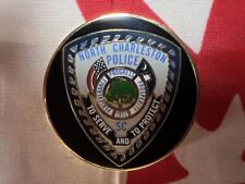 Used Made In Usa North Charleston Policeest.1979 Challenge Coin picture