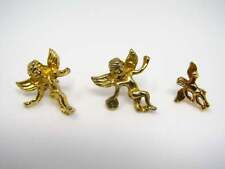 Vintage Christian Angel Pins: Lot of Three (3) One with Jewel picture