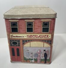 The Tinsmith's Craft Empty Tin HABERDASHER Made in England Elizabeth Greene NOS picture