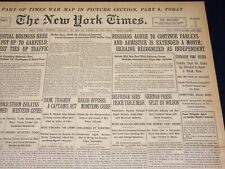 1918 JANUARY 13 NEW YORK TIMES - RUSSIANS AGREE TO CONTINUE PARLEYS - NT 7922 picture