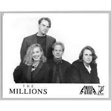 The Millions Indie Alternative Rock Quartet Band 1991 Glossy Music Press Photo picture