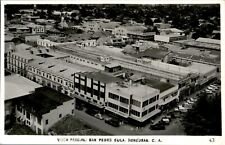 Aerial View, San Pedro Eula, Honduras RPPC Postcard picture