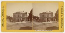 SAN FRANCISCO SV - Oakland - Union Bank - Wm Ingersoll 1870s picture