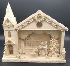 VTG Holiday by Kirklands Silhouette Lighted Church Carolers Scene - Christmas picture