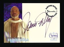 2005 CHARMED CONVERSATIONS JAMES AVERY AUTOGRAPH CARD AS ZOLA THE ELDER # A-7 picture