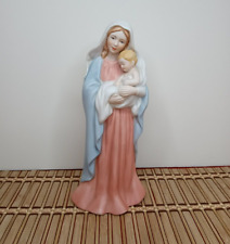 Virgin Mary / Madonna & Jesus Christ Child Figurine Home Interiors picture