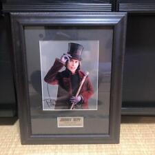 Johnny Depp Autographed Portrait Charlie and the Chocolate Factory picture