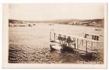 Post Card RPPC Transatlantic Flight May 14th 1919 at anchor Trepassey Bay picture