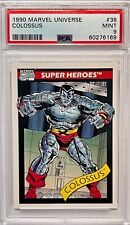 1990 Impel (Skybox) Marvel Universe PSA 9 MINT Colossus #36 picture