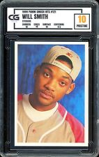 1999 Panini Smash Hits Stickers #121 ~ Will Smith Rookie ~ GRADED CG 10 PRISTINE picture