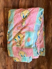 Vintage 2000 Looney Tunes Tweety Bird Twin Comforter picture