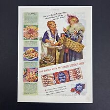 Vintage 1945 Swift's Premium Bacon Print Magazine Ad Ladies Home Journal picture
