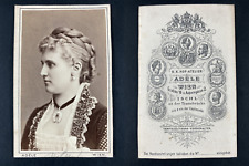 Adele, Wien, Christina Nilsson Vintage CDV Albumen Print Tirag picture
