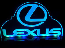 Lexus car Logo Premuim Auto LED Neon Light Desk Lamp Man cave room Garage Signs  picture