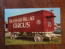 Hagenbeck Wallace Circus Wagon Postcard Circus World Museum, Looks New picture