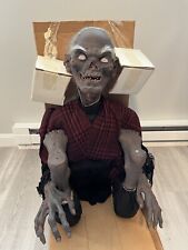 1996 Gemmy Industries Crypt Keeper Animatronic Spencer’s Halloween Prop w/ Box picture
