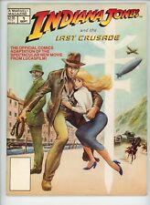 Indiana Jones and the Last Crusade Magazine #1 1989 FN/VF Movie Adaptation picture
