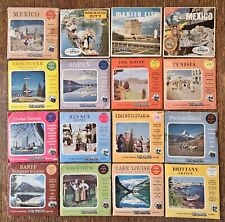 VINTAGE 1950's and 1960's FOREIGN AND INTERNATIONAL VIEW MASTER REEL SETS picture