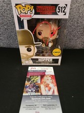 *Signed* Hopper Stranger Things Funko Pop By actor David Harbour  picture