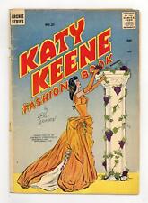 Katy Keene Fashion Book Magazine #21 GD 2.0 1957 Low Grade picture