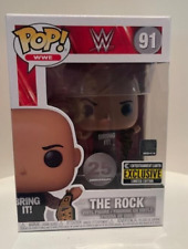 Funko Pop WWE The Rock Championship Belt #91 Entertainment Earth Exclusive -Fast picture