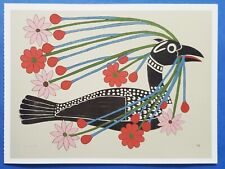 Postcard Courting Loon Inuit Art 6.5