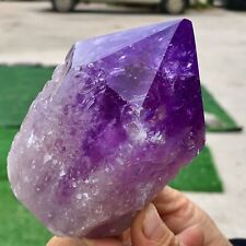 1.55LB Natural Amethyst Quartz Crystal Single-End Terminated Wand Point Healing picture